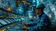 © hisilly - Control Room Engineer at Mineral Extraction Site