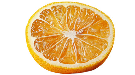 Freshly Cut Orange Slice