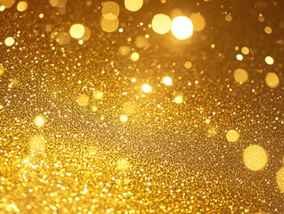 Wall Mural - abstract golden twinkle background