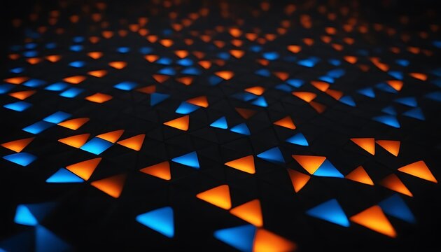 abstract Bright color hexagon geometrical composition background,6