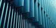 © xartproduction - Modern architectural facade with abstract blue tones in urban setting