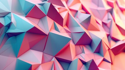 Sticker - Abstract Geometric Background