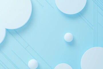 Poster - Abstract geometric science background for medical purposes or futuristic art gallery arrangement concept.