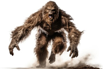 Poster - Bigfoot wildlife mammal animal.