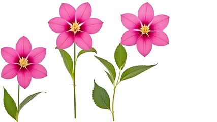 Wall Mural - Set of flower