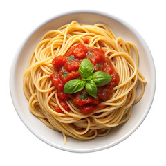 spaghetti with tomato sauce