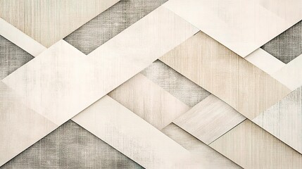Poster - Beige and Gray Wood Panel Abstract Texture 