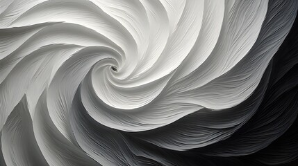 Wall Mural - Black, white, and gray grainy noisy background featuring an abstract swirl, ideal for banner poster backdrop design