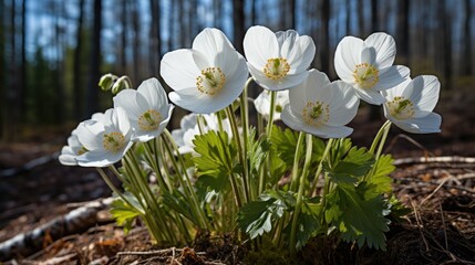 Sticker - spring crocus flowers