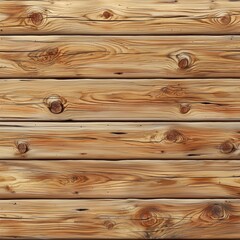 Wall Mural - A wooden surface with many holes and a grainy texture