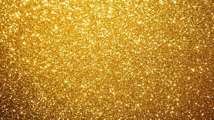 Golden Glitter Texture Background