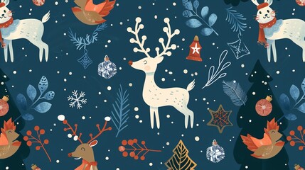 Pattern_Cute_christmas_background