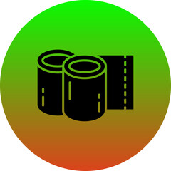 Poster - Tissue roll Icon