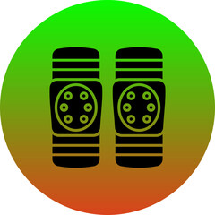 Sticker - Kneepad Icon