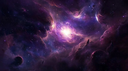 Wall Mural - galactic wonders: the beauty of space