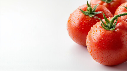 tomatoes isolated on white background