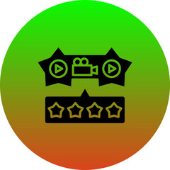 Sticker - Rate movie Icon