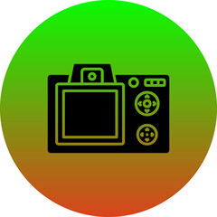 Canvas Print - Camera Icon