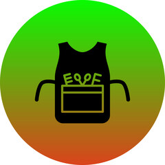 Sticker - Apron Icon