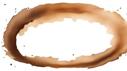 A brown stain ring