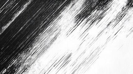 Aufkleber - Black and white diagonal hatching, textured and detailed background