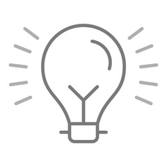 Wall Mural - Lightbulb Icon