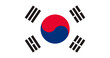 © Ray Studio - South Korea Flag Illustration