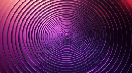 Poster - Futuristic circle gradient with abstract rings creating a ripple effect. Geometric stripe pattern suitable for technology design, advertising, web, and social media.