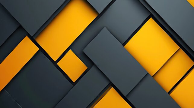 Geometric background featuring abstract yellow-grey triangle arrows with a clean, modern aesthetic. The design offers plenty of blank space for text or vector illustrations.