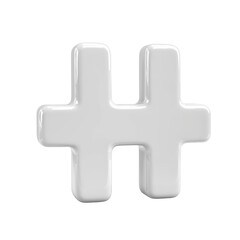 Poster - The white symbol is a plus sign