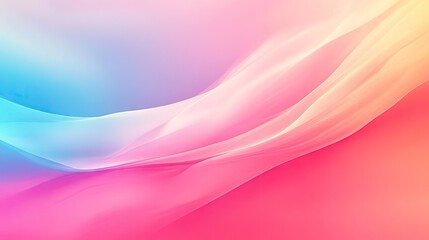 Poster - Soft, gradient abstract background with flowing colors transitioning smoothly. Great for stylish website backgrounds, presentations, and artistic visuals.