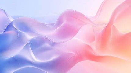 Poster - Soft, gradient abstract background with flowing colors transitioning smoothly. Great for stylish website backgrounds, presentations, and artistic visuals.