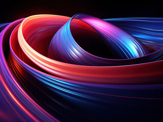 Wall Mural - Outstanding Harmony in Motion: Dynamic Spiral Background