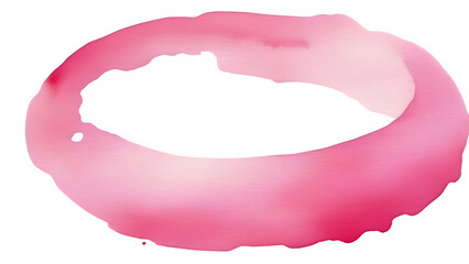 Wall Mural - A pink stain ring