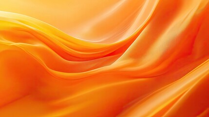 Poster - A vibrant, orange background with a smooth gradient, providing a bold and energetic look