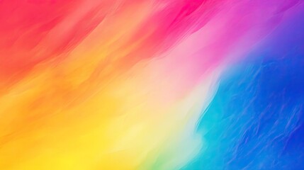 Poster - A vibrant rainbow gradient background with a smooth transition between colors, suitable for creative projects