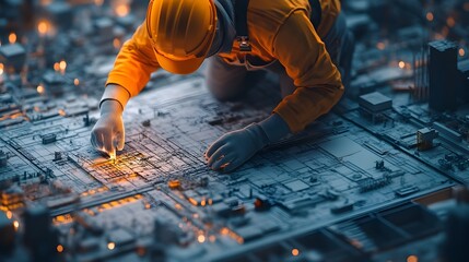 Poster - Engineer Developing Contingency Plans for Potential Issues in Product Development