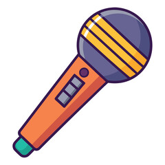 Poster - Classic Microphone Vector Design Illustration