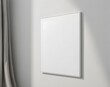 © ModernGallery - A blank canvas with a black frame placed on the wall