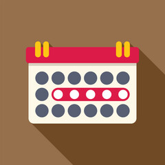 Poster - calendar with one week highlighted showing an important deadline