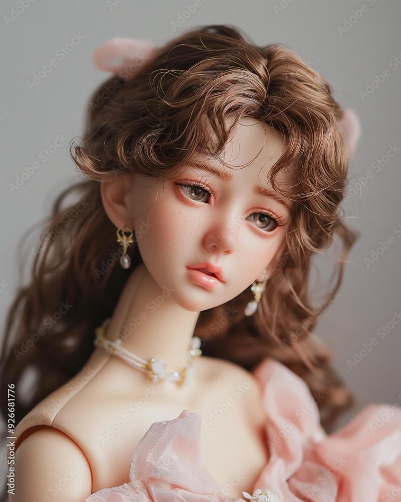 AI generator image of statues, models, dolls Stock Illustration | Adobe ...
