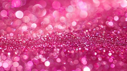 Wall Mural - Pink Glitter Background