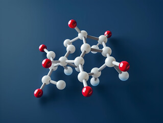 Abstract Structure Background of Molecule Or Atom, molecular structure, structural chemical formula with atoms