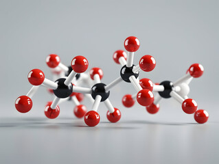 Abstract Structure Background of Molecule Or Atom, molecular structure, structural chemical formula with atoms