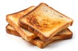 © Tekin - Fresh roasted toasts, isolated on white background