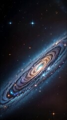 Wall Mural - Abstract galaxy background	
