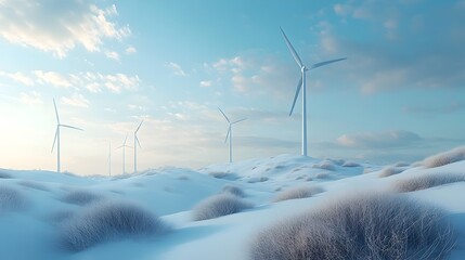 Poster - rapidly advancing renewable energy technologies revolutionizing sustainable power