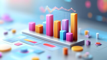 Poster - Real Time Corporate Financial Data Dashboard with Evolving Graphs and Charts
