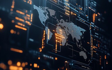 Poster - High-Tech Control Room for Managing Global Payment Gateways with Real-Time Data