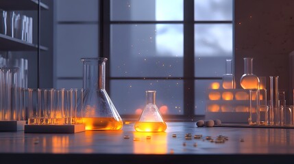 Poster - 3D Rendered Experiment Testing Precursor s Potential as a Reactant
